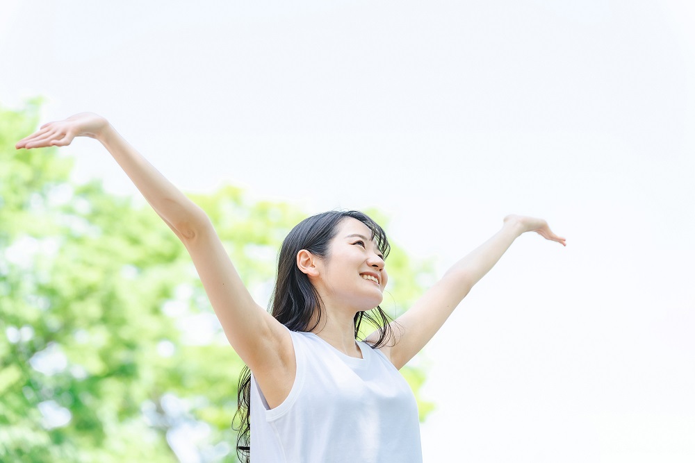 元気な印象の女性