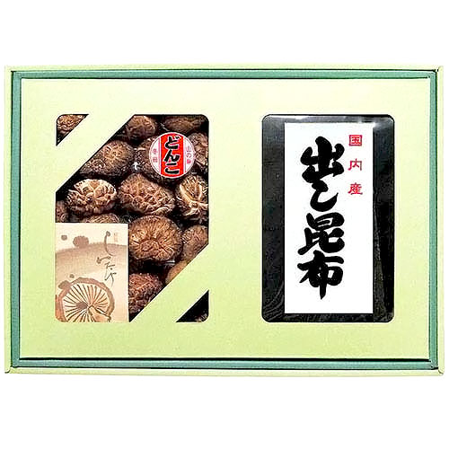 国産椎茸&昆布セット